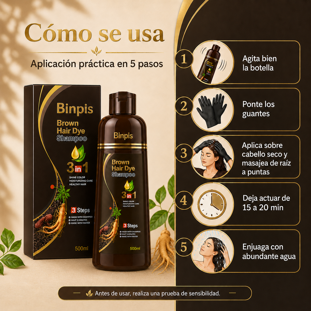 Shampoo Cubre Canas | 500 ml